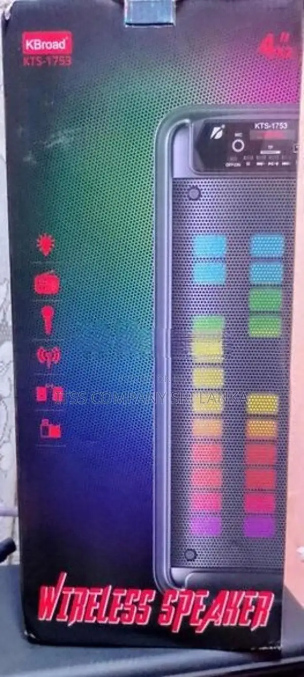 RGB Light Bars BT Speaker