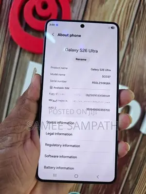 Samsung S26 Ultra (Brand New)