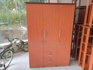Melamine 3door Cupboard without Mirror