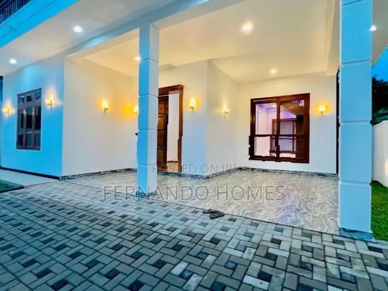 Wooden Floors With Perfectly Built Brand New Up House For Sale Negombo