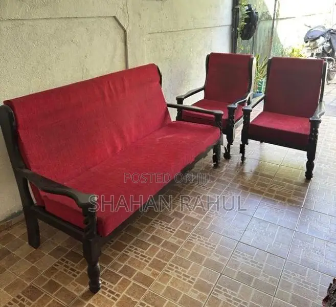 Wooden Sofa Set