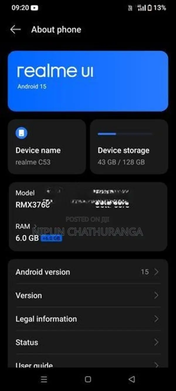 Realme C53 (Used)