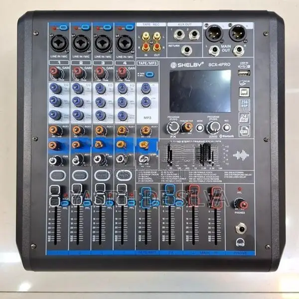Power Mixer Shelby 800W 4 Channel