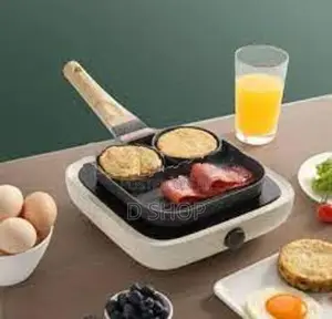 Grill Fryer Pan - 2 Hole