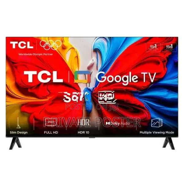 New TCL 43" (43S5K) Smart FHD Frameless Google TV