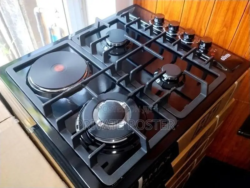 GUVEN (German Technology) 3 Gas Burner +1 Electric Hot Plate Cooker Ho