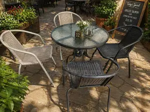 Outdoor Cafe Restaurant Chairs