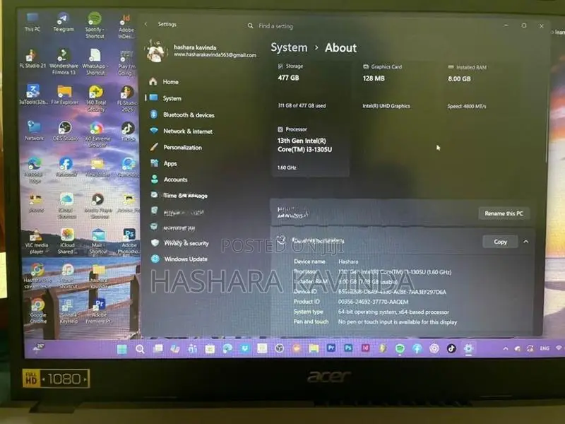 Acer i3 13Gen Laptop