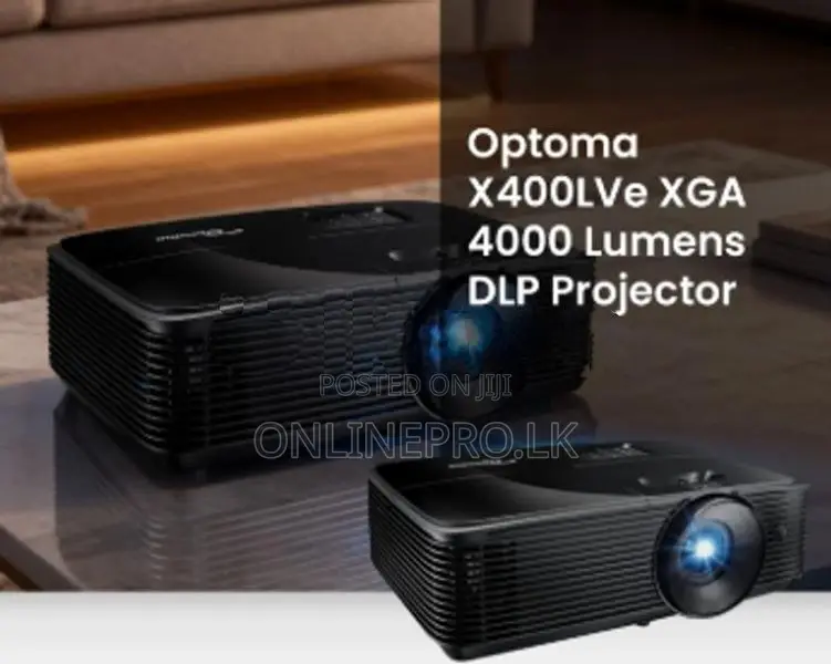 Optoma X400LVe Projector | 4000 Lumens Indoor & Outdoor Use