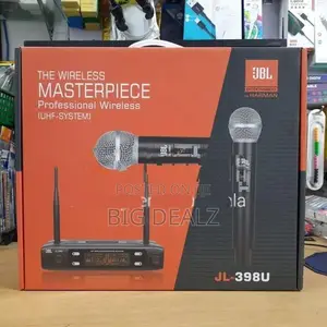 JBL Wireless Microphone JL398 UHF Mic