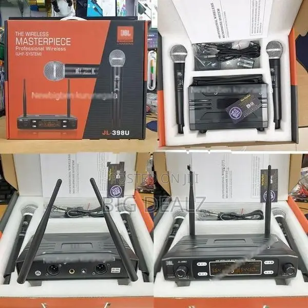 JBL Wireless Microphone JL398 UHF Mic