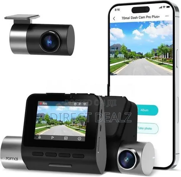 70mai A500s Dash Cam Pro Plus+ With Rear Camera