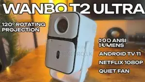 Wanbo T2 Ultra Smart Projector | 1080p Full HD Auto Focus