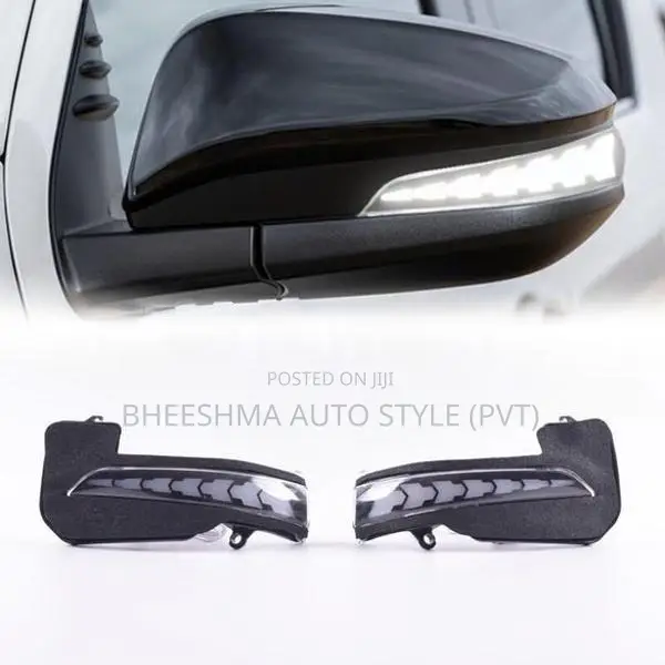 Toyota Hilux Revo Fortuner Turing Light Mirror Cover With Moving LED