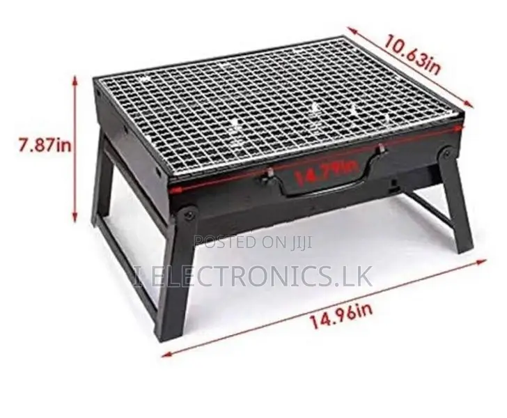 Barbecue Grill, Portable Foldable Charcoal Grill Desk