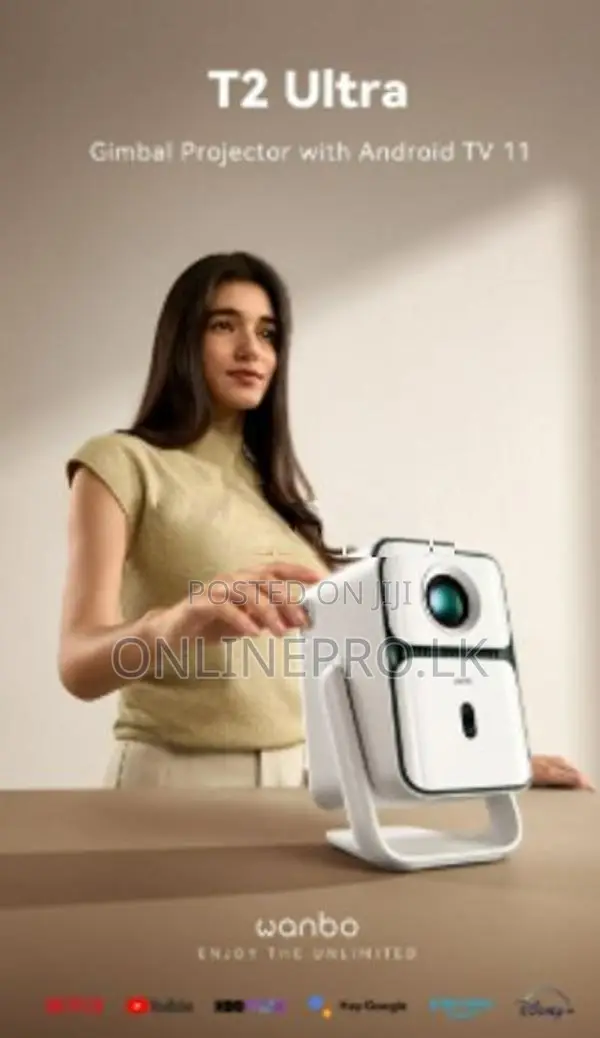 Wanbo T2 Ultra Smart Projector | 1080p Full HD Auto Focus