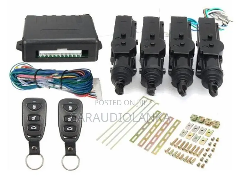 4 Door Center Lock System with Remote Key for Any Vehicle