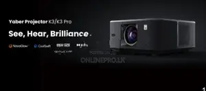 Yaber K3 Pro Google TV Projector | Full HD Built-in JBL Speakers