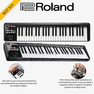 Roland A-49 49-Key MIDI Keyboard