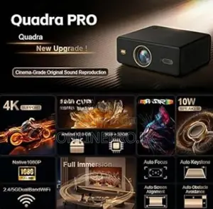 TOPTRO LEGEND GO PRO 4K Smart Projector | Home Cinema & Outdoor Use