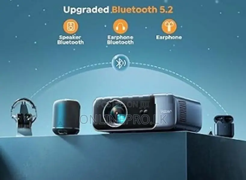 Yaber Pro V9 Projector | 4K Supported 1080P Native Home Cinema