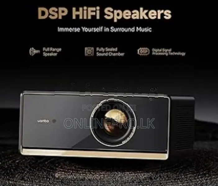 Wanbo X5 Pro Projector | 1080P Full HD Auto Focus Streaming Apps
