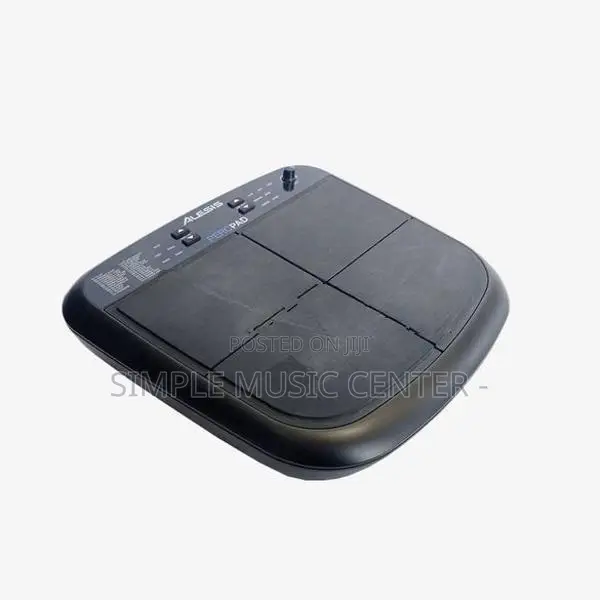 Alesis Black PercPad Electronic Drum Pad Compact 4 Pads MIDI Output