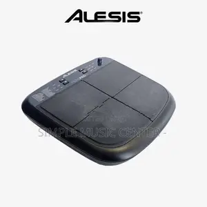 Alesis Black PercPad Electronic Drum Pad Compact 4 Pads MIDI Output