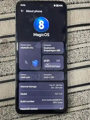 Honor X7c 256GB (Used)