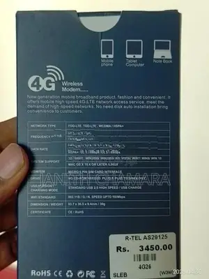 LTE 4G WiFi Modem with Hotspot