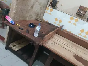 Wooden Table Set with Chairs