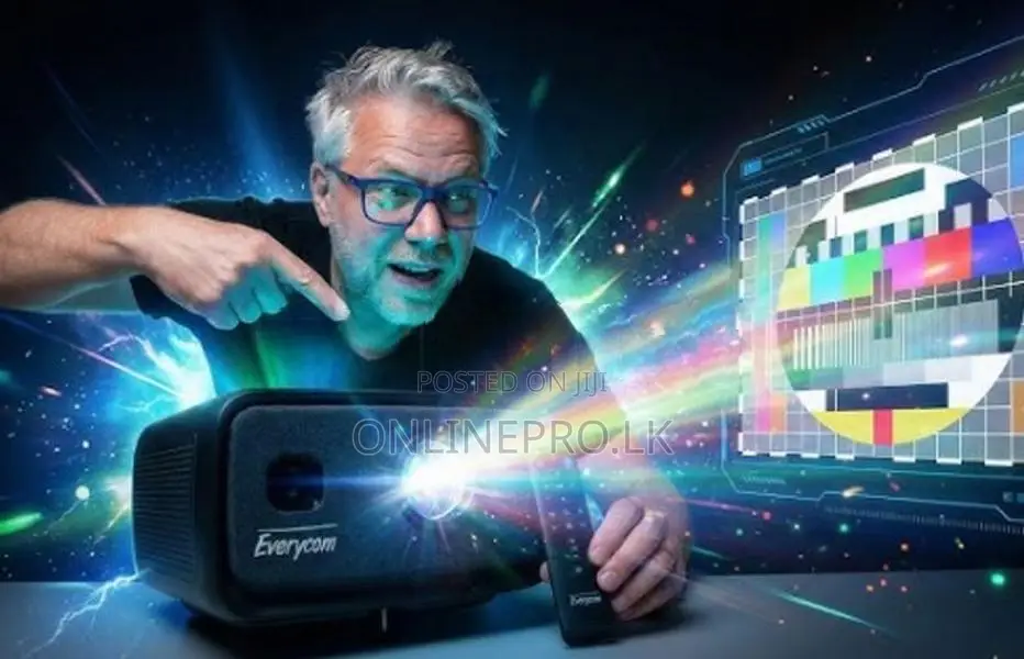 EverycomCubelite Ultra 4K Projector | Smart Android Home Theater
