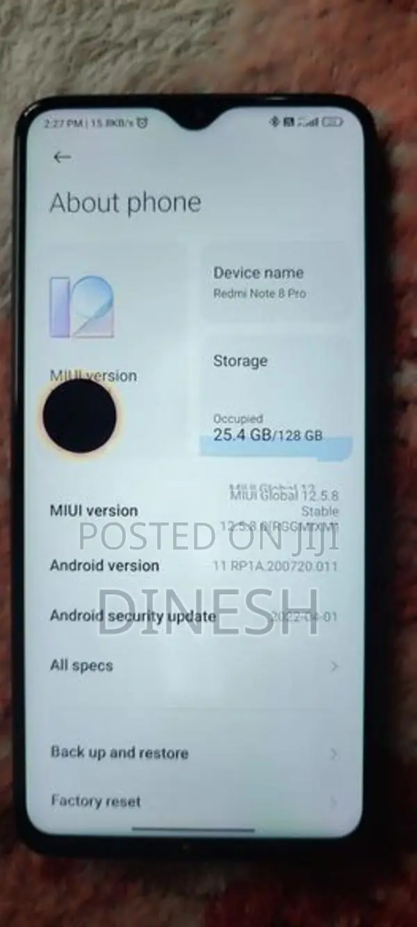 Xiaomi Redmi Note 8 Pro (Used)