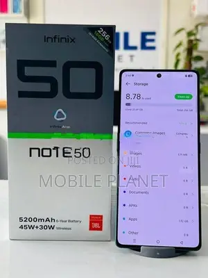 Infinix Note 50 8GB 256GB (Used)