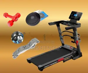 Brand New Treadmill with vibration Belt and Twister / Dumbbells- A25