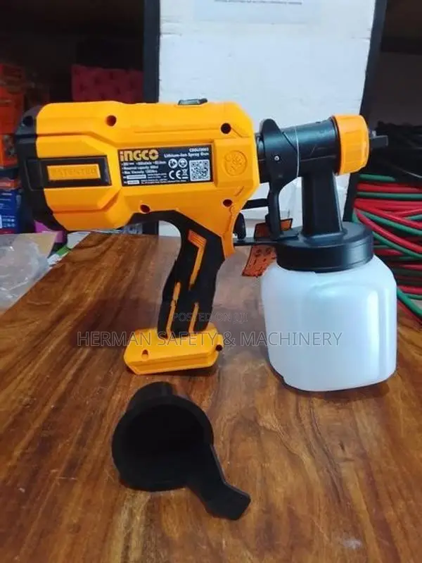 INGCO 20V Lithium-Ion Cordless Spray Gun Herman HT 0630