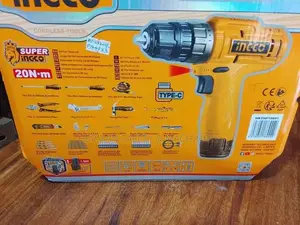 Ingco 12V Lithium-Ion Cordless Drill Driver set Herman HT 0633