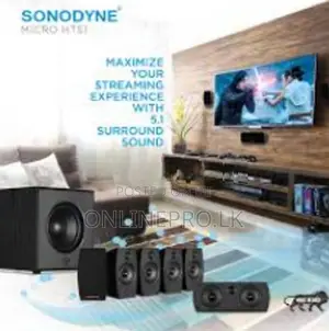 Sonodyne HTS 1 | Premium 5.1 Surround Sound System Home Cinema Setup