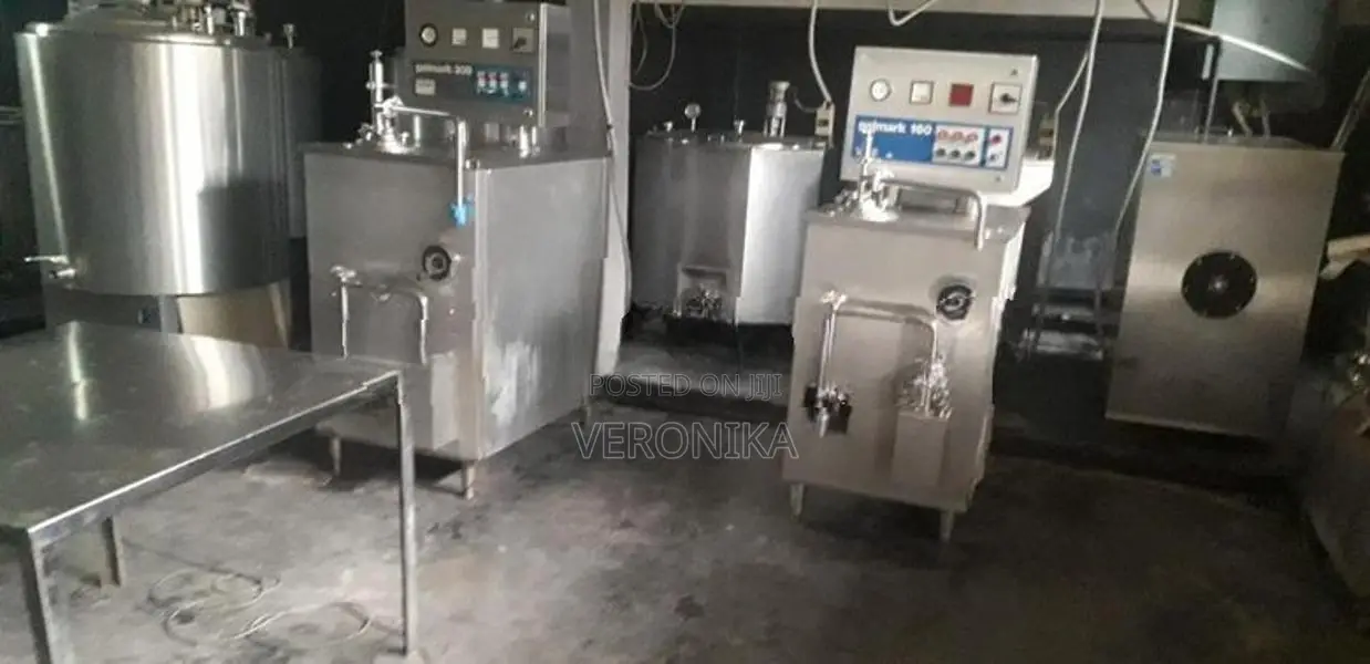Used Industrial Ice Cream Plant – Complete Setup