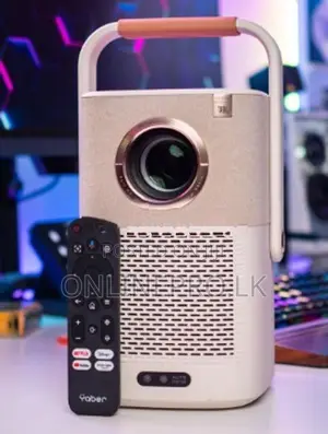 Yaber JBL T2 Plus Rechargeable Projector | Smart Apps Speakers