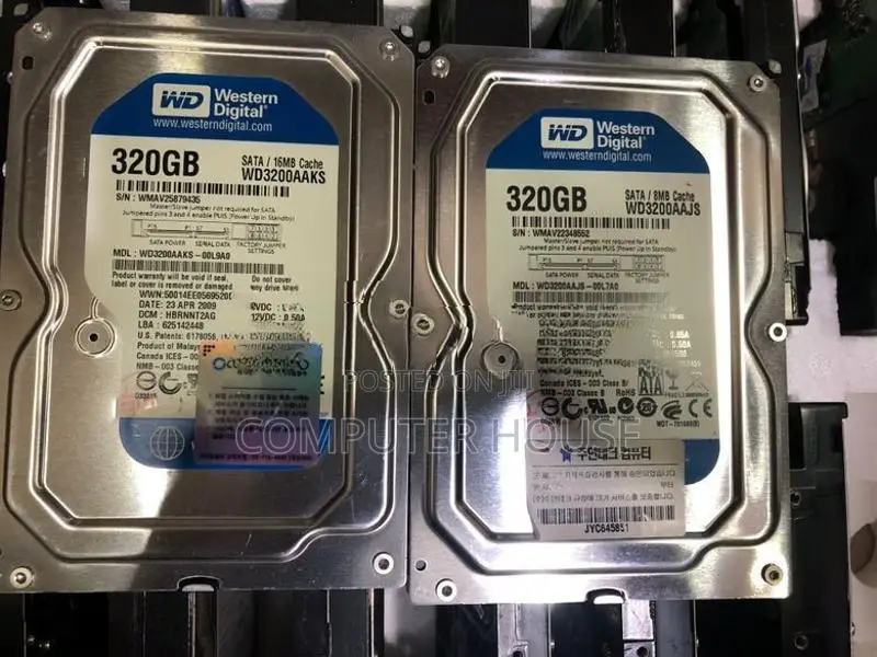 320 Desktop Sata Hard
