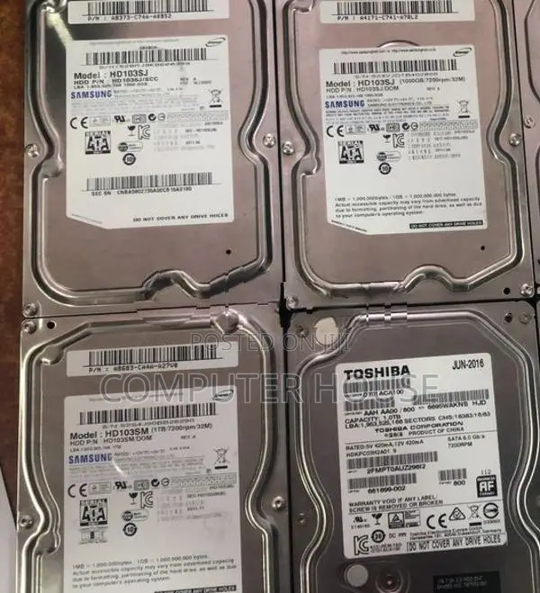 1TB Desktop SATA Hard