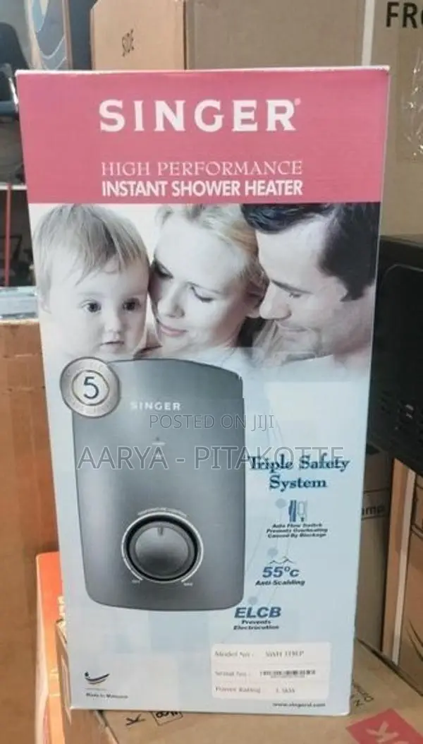 Singer Hot Water Shower With Pump