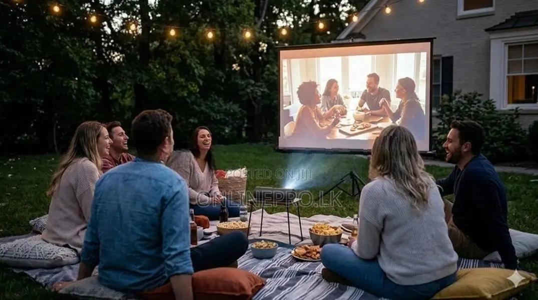 JMGO PicoFlix Portable Projector | Google TV Auto Focus