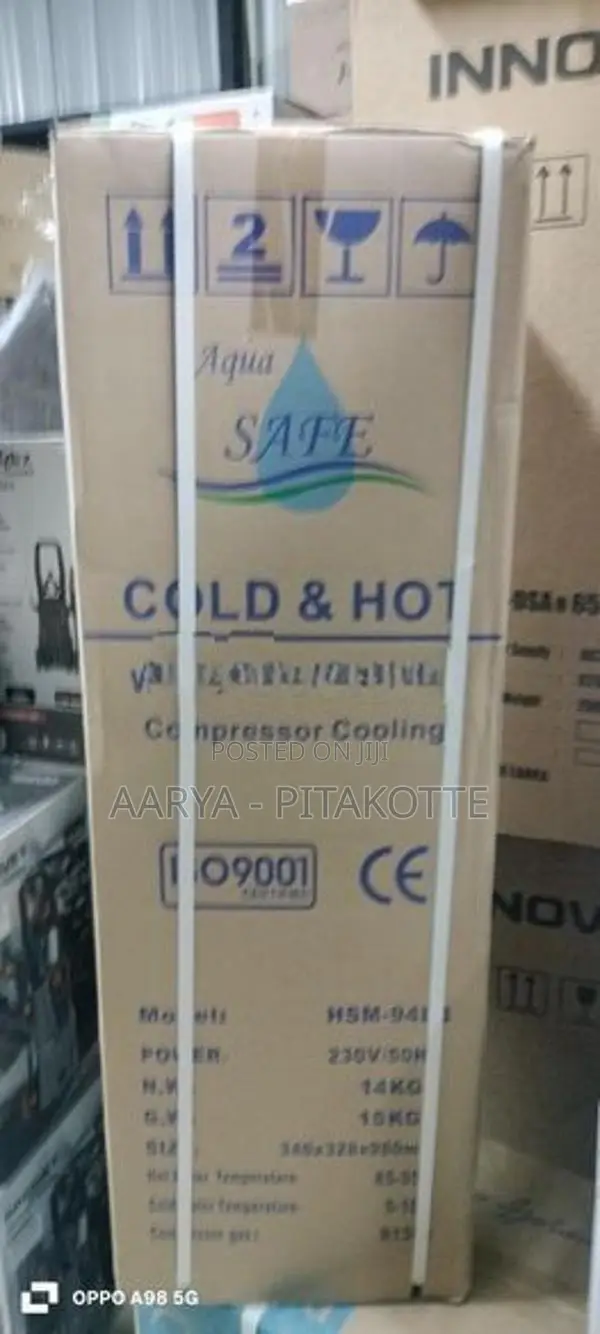 Aqua Safe Water Dispenser ( Compressor Cooling)