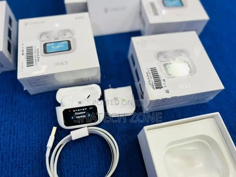 Celebrat (Bluetooth) W63 AirPod with Touch Display