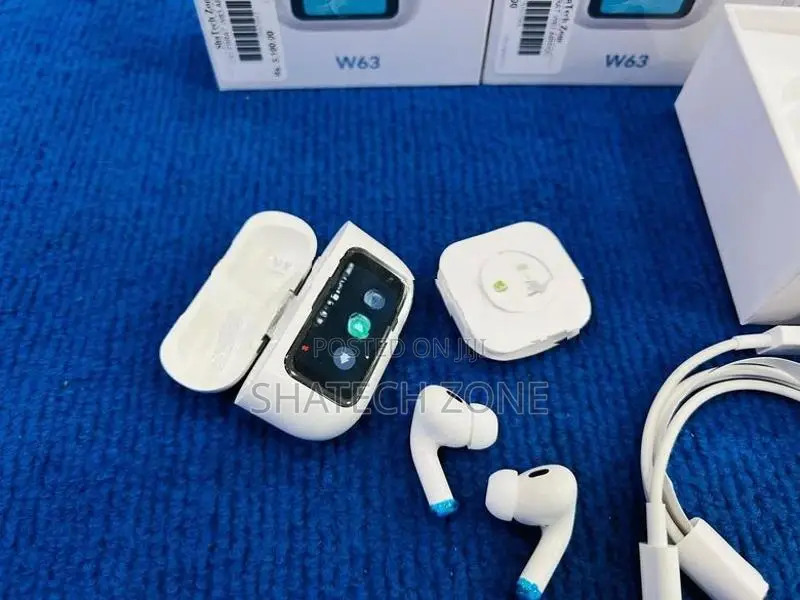 Celebrat (Bluetooth) W63 AirPod with Touch Display