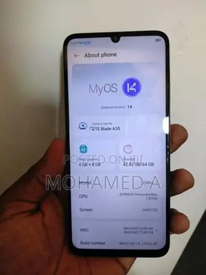 ZTE Blade A35 4GB 64GB (Used)