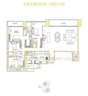 Best-Value 4BR Deluxe at One Galle Face Colombo 02