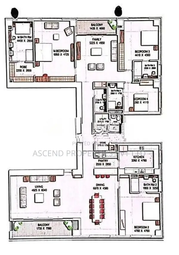 Cinnamon Life Suites Tower Penthouse – Ocean, Port City & Skyline View